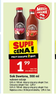 Sok Dawtona promocja w Twój Market