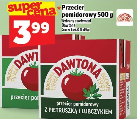 Przecier pomidorowy promocja w TOPAZ