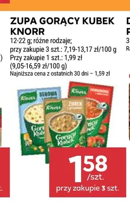 Zupa Gorący Kubek Knorr promocja w Stokrotka