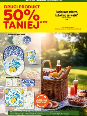 Serwetki papierowe promocja w POLOmarket