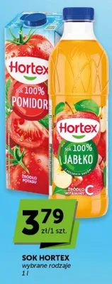 Sok jabłkowy 100% Hortex promocja w Euro Sklep