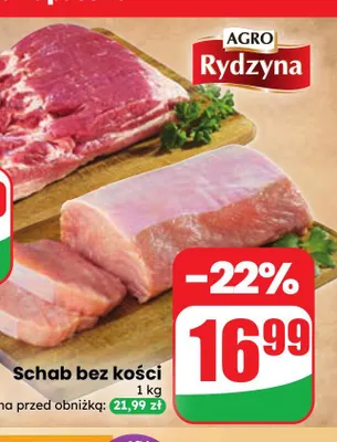 Schab bez kości Agro Rydzyna promocja w Dino
