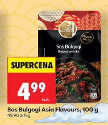 Sos Bulgogi Asia Flavours promocja w Biedronka