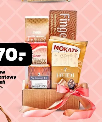 Zestaw prezentowy Złocień promocja w Netto