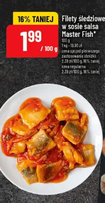Filety śledziowe w sosie salsa promocja w POLOmarket