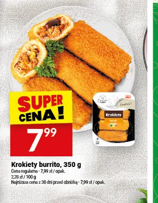 Krokiety burrito Białecki Kuchnia promocja w Twój Market