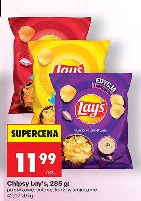 Chipsy paprykowe promocja w Biedronka