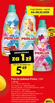 Płyn do płukania Perlux promocja w Twój Market