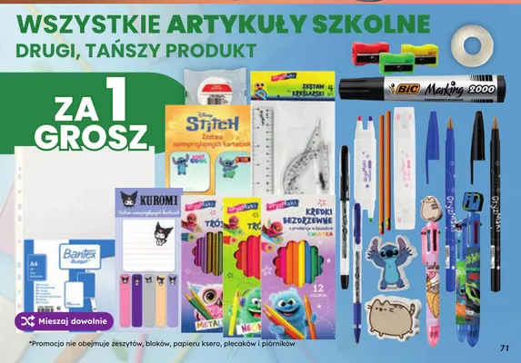 Artykuły szkolne promocja w Dino