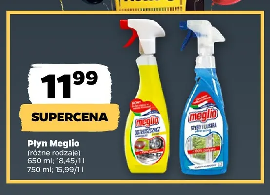 Płyn Meglio odtłuszczacz promocja w Netto