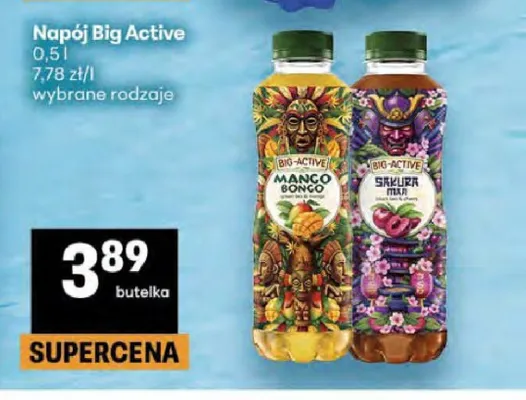 Napój Big Active promocja w Delikatesy Centrum