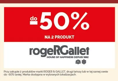 Kosmetyki Roger & Gallet promocja w Ziko Dermo