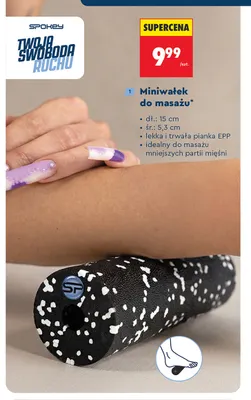Miniwałek do masażu Spokey promocja w Biedronka