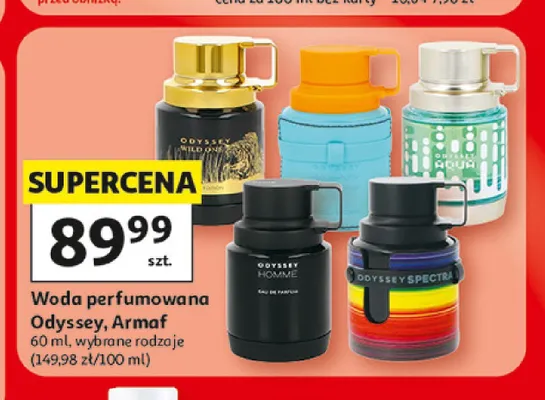 Woda perfumowana Odyssey Armaf promocja w Auchan