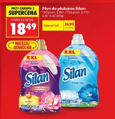 Płyn do płukania Silan Aromatherapy Magic Magnolia promocja w Biedronka