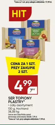 Ser topiony plastry Hochland Gouda promocja w Chata Polska