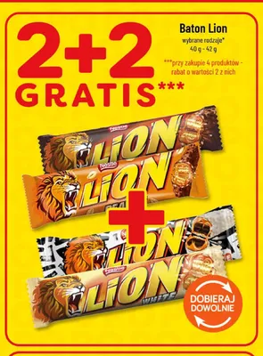 Baton Lion White promocja w POLOmarket
