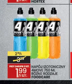 Napój izotoniczny 4Move promocja w Wafelek