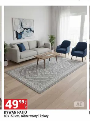 Dywan Patio 80x150 cm promocja w Merkury Market