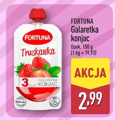 Galaretka konjac promocja w Aldi