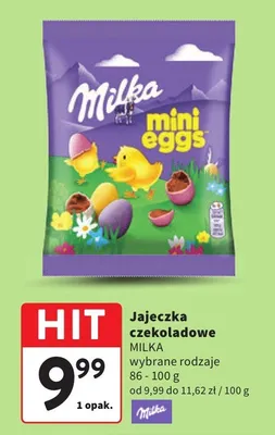 Jajeczka czekoladowe promocja w Intermarche