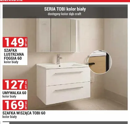 Szafka wisząca Tobi 60 promocja w Merkury Market