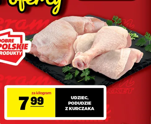Podudzie z kurczaka promocja w Gram Market