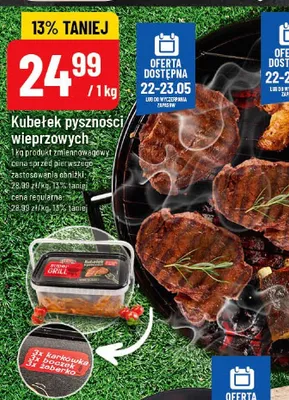 Kubełek pyszności wieprzowych Super Grill promocja w POLOmarket