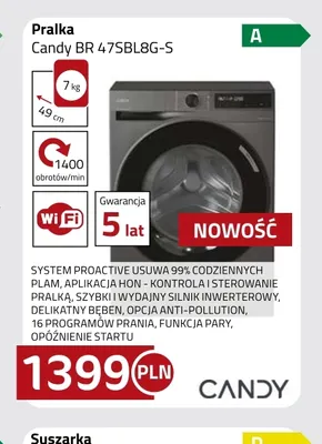 Pralka Candy Br 475BL8 g-S promocja w kakto.pl