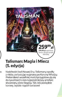 Gra planszowa Talisman: Magia i Miecz (5. edycja) promocja w Empik