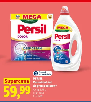 Proszek do prania kolorów Persil promocja w Lidl