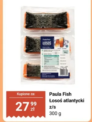 Łosoś atlantycki z/s promocja w Dino