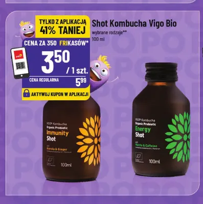 Shot Kombucha Vigo Bio Energy promocja w POLOmarket