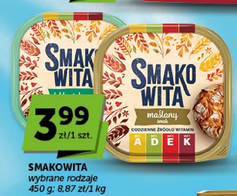 Margaryna Smakowita promocja w Euro Sklep