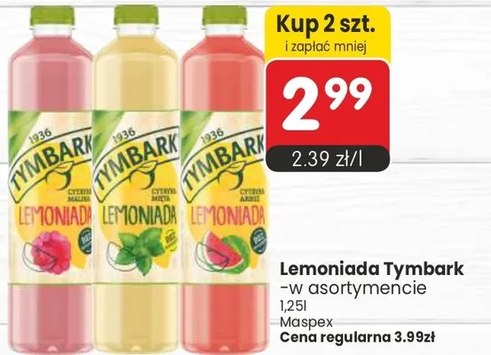 Lemoniada Tymbark promocja w Market Point
