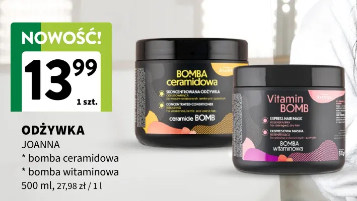 Odżywka Joanna Bomba witaminowa promocja w Intermarche