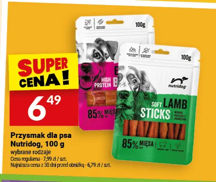 Przysmak dla psa Nutridog promocja w Twój Market