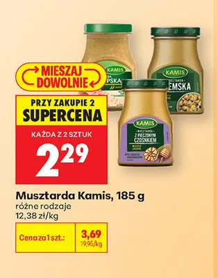 Musztarda Kamis promocja w Biedronka