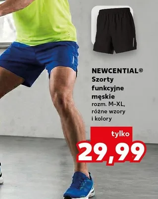 Szorty funkcyjne męskie promocja w Kaufland