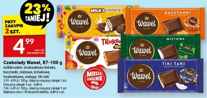 Czekolady Wawel promocja w Twój Market