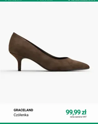 Czółenka Graceland promocja w Deichmann