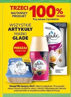 Automatyczny odświeżacz powietrza Glade Relaxing Zen promocja w Kaufland