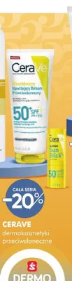 Dermokosmetyki przeciwsłoneczne CERAVE promocja w Super-Pharm