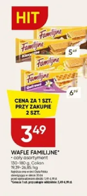 Wafle cytrynowe Familijne promocja w Chata Polska