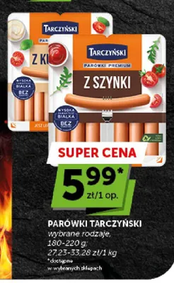 Parówki z szynki Tarczyński promocja w Groszek
