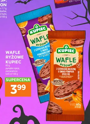 Wafle ryżowe Kupiec pumpkin spice promocja w Stokrotka