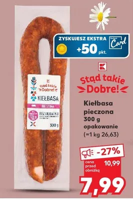 Kiełbasa pieczona promocja w Kaufland