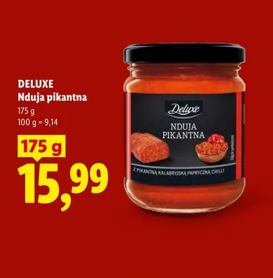 Nduja pikantna Deluxe promocja w Lidl
