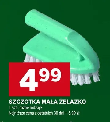 Szczotka mała żelazko promocja w Stokrotka