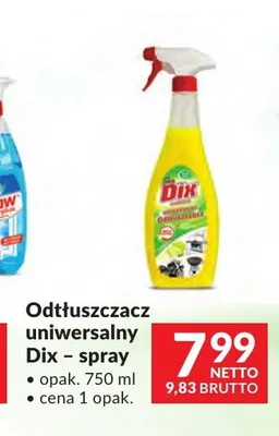 Odtłuszczacz uniwersalny Dix promocja w Makro